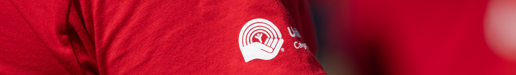United Way logo on shirt