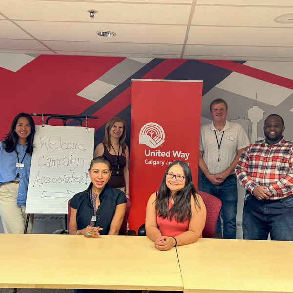 A group of sponsored employees.